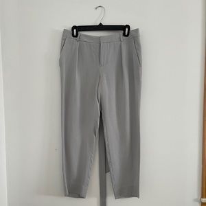 Banana Republic Cropped Grey Dress Pants